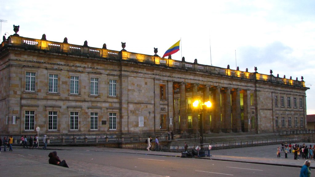 El Capitolio Nacional (Bogotá, Colombia)
