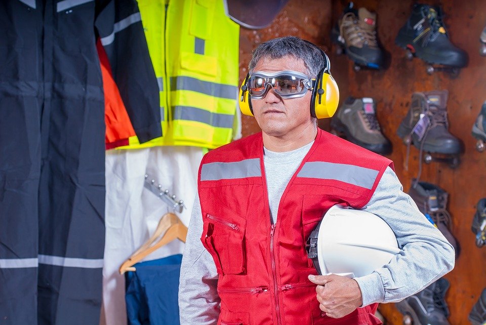 Industrial Work Clothes Logistic Security Helmet
