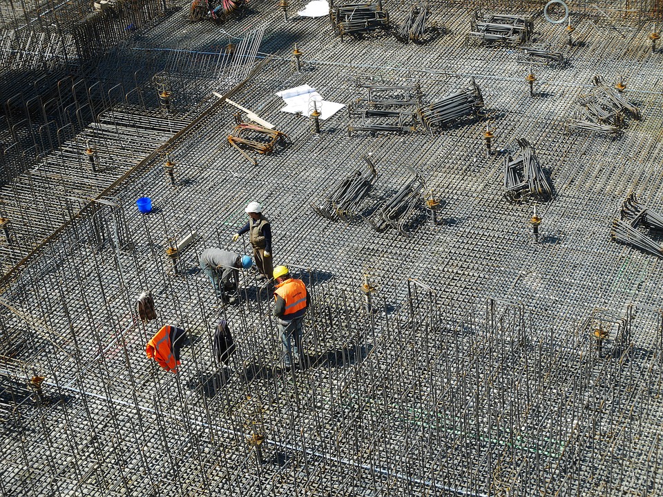 Construction Workers Construction Site Building